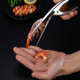 304 Stainless Steel Shrimp Peeler Practical Shrimp Peeling Pliers Shrimp Peeler Skin Shrimp Crawfish Kitchen Gadget